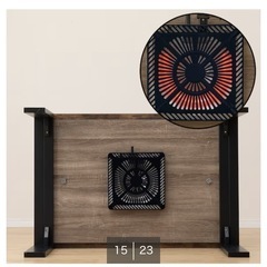 【12/25 or 12/26取引限定】ニトリ リビングこたつ(フロットR 105 VNA)  商品コード   2110800001782    の画像