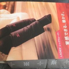 ミズノのレッグウォーマー（雪結晶）の画像