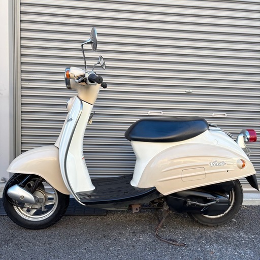 2368.お洒落レトロ♪　ヴェルデ　バッテリー、タイヤ新品　千葉県柏市　即日配送、自走引き取りも可能 4397.お洒落レトロヴェルデ激速バッテリー新品千葉県柏市即日配送、自