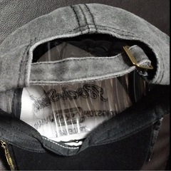 ダメージヴィンテージ加工風　キャップの画像