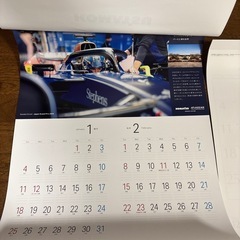 非売品　ウイリアムス　【非売品】コマツ2026年カレンダー小松製作所の画像