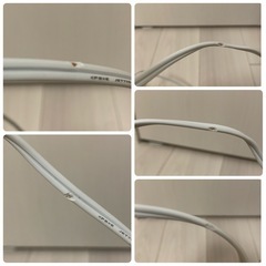 【無料】テーブルランプ（ニトリ／ジオメトリ）※コードに傷あり
の画像