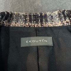 EKDUTIN レディース　ツイードジャケットの画像