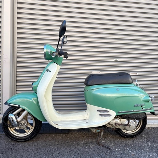 967.お洒落レトロ♪　ジョルノ　バッテリーミラー新品　千葉県柏市　即日配送、自走引き取りも可能 4398.お洒落レトロジョルノ激速バッテリー、ミラー新品千葉県柏市即日