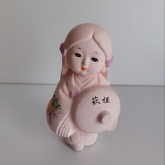 ヴィンテージ　博多人形　7体セット『赤とんぼ』『萩姫』他の画像