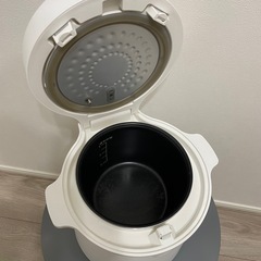 【約15,000円】炊飯器 LOCABO ホワイト 5合 糖質カット の画像