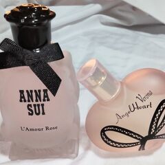 売れなければ削除！アナスイ、エンジェルハート含むピンクが可愛いレディース香水セットの画像
