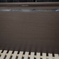 ニトリ セミダブルベッドフレーム+マットレスの画像