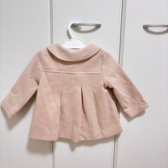 ［女の子コート］80センチ　ピンク🩷の画像