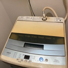 【お引取り者様決定】⭐️無料⭐️洗濯機⭐️お譲りしますの画像