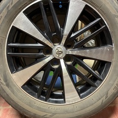 20ウィッシュs純正タイヤの画像