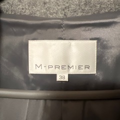 M-PREMIER ダッフルコート　38 の画像