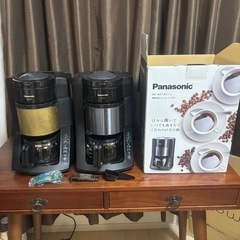 Panasonic ミル付きコーヒーメーカー　NC-A57 2台セット✨の画像