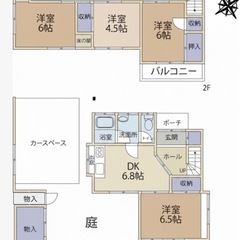 🉐【一戸建て賃貸】家賃45,000円✨九十九里浜まで車6分🏝️駐...