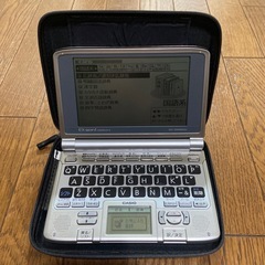 【作動確認済み】電子辞書　EX-word XD-SW6500　ケース付きの画像