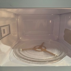 山善　電子レンジ　OB-R17TA（W）2023年製の画像