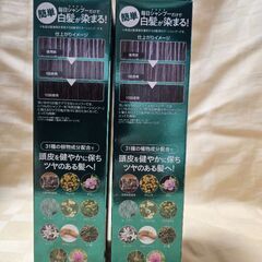 カラーシャンプー　利尻昆布　ブラック　白髪用　2本の画像