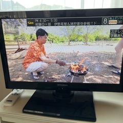 MITSUBISHI 22V型液晶テレビ 2011年製の画像