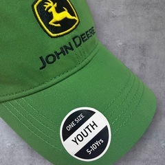 【新品タグ付】JOHN DEERE YOUTH ジョンディア キャップ キッズの画像