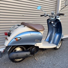 4401.お洒落可愛い　ビーノ　激速　バッテリー、シート新品　千葉県柏市　即日配送、自走引き取りも可能の画像