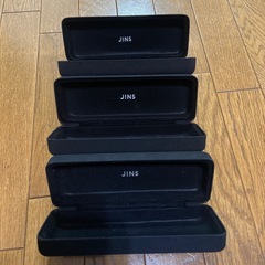 メガネケース　JINS 3個　の画像