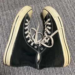 コンバース ★ ハイカット スニーカー　27cm 　メンズ　ブラック　人気の画像