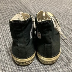 コンバース ★ ハイカット スニーカー　27cm 　メンズ　ブラック　人気の画像