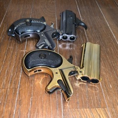 購入者決定　大日本技研　DEFIANTデリンジャー　マルシン　8mmデリンジャー2丁付きの画像