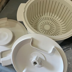 電子レンジエコ調理器&耐熱ボウル蓋つき5個setの画像