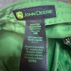【新品】JOHN DEERE 綿100% ベースボールキャップ ジョンディアの画像
