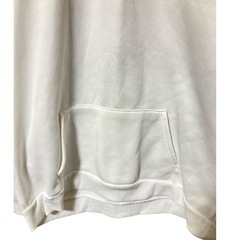 【訳あり】トムとジェリー 刺繍パーカー 裏起毛 ホワイト 白 XL相当の画像