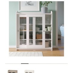 ※引っ越し直前　IKEA 食器棚　の画像