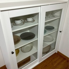 ※引っ越し直前　IKEA 食器棚　の画像