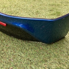 NHP10 アクア　前期　リアハーフスポイラー　青の画像