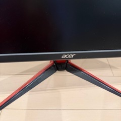 acer  ゲーミングモニター　24.5インチの画像