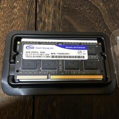 Team TED3L8G1600C11 8GB メモリ 【h251130011】の画像
