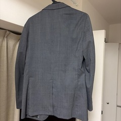 オリヒカビジネススーツジャケット➕パンツ（グレー)の画像