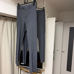 オリヒカビジネススーツジャケット➕パンツ（グレー)の画像