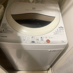 TOSHIBA洗濯機
の画像