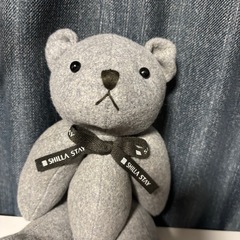 新羅ホテル ステイ テディベア グレー 新品 SHILLA STAYの画像