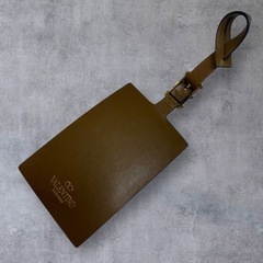 Valentino Garavani バゲージタグ ネームタグ スタッズ レザーの画像