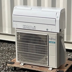 取付け可 ! !◇富士通 エアコン 10畳用 2020年 お掃除機能 人感センサー　ノクリア 100V AS-R28K 高圧洗浄済み！保証付き ! !の画像