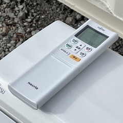 取付け可 ! !◇富士通 エアコン 10畳用 2020年 お掃除機能 人感センサー　ノクリア 100V AS-R28K 高圧洗浄済み！保証付き ! !の画像