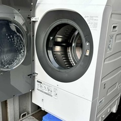 🔥🔥SHARP クリスタルES-P110-SL ドラム式洗濯機乾燥　ヒートポンプユニット代 2018年　安心　分解洗浄　設置まで対応　配達無料　最短12/20 17時以降🚚💦　　の画像