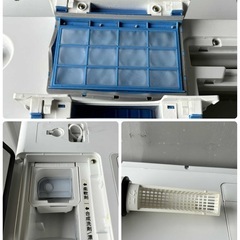 🔥🔥SHARP クリスタルES-P110-SL ドラム式洗濯機乾燥　ヒートポンプユニット代 2018年　安心　分解洗浄　設置まで対応　配達無料　最短12/20 17時以降🚚💦　　の画像