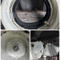 🔥🔥SHARP クリスタルES-P110-SL ドラム式洗濯機乾燥　ヒートポンプユニット代 2018年　安心　分解洗浄　設置まで対応　配達無料　最短12/20 17時以降🚚💦　　の画像