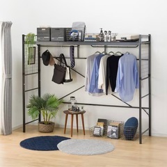 ニトリ　ハンガーシェルフ　の画像