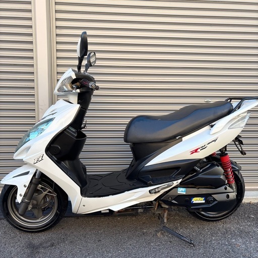 4403.KYMCO　レーシング125 FI 低走行で即戦力　千葉県柏市　即日配送、自走引き取りも可能