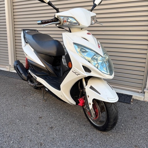 4403.KYMCO　レーシング125 FI 低走行で即戦力　千葉県柏市　即日配送、自走引き取りも可能