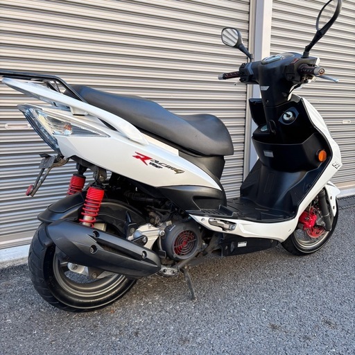 4403.KYMCO　レーシング125 FI 低走行で即戦力　千葉県柏市　即日配送、自走引き取りも可能